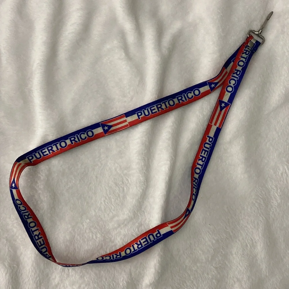 Puerto Rico 🇵🇷 flag lanyard